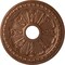 Ekena Millwork Raymond Ceiling Medallion (Canopies up to 5 1/8"), 18 1/8"OD 3 5/8"ID x 1 1/8"P, Polished Copper CM18RAPOS - alternate 1